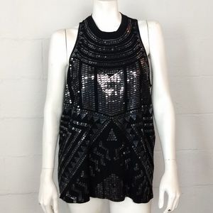 Express Sequin Tank Top